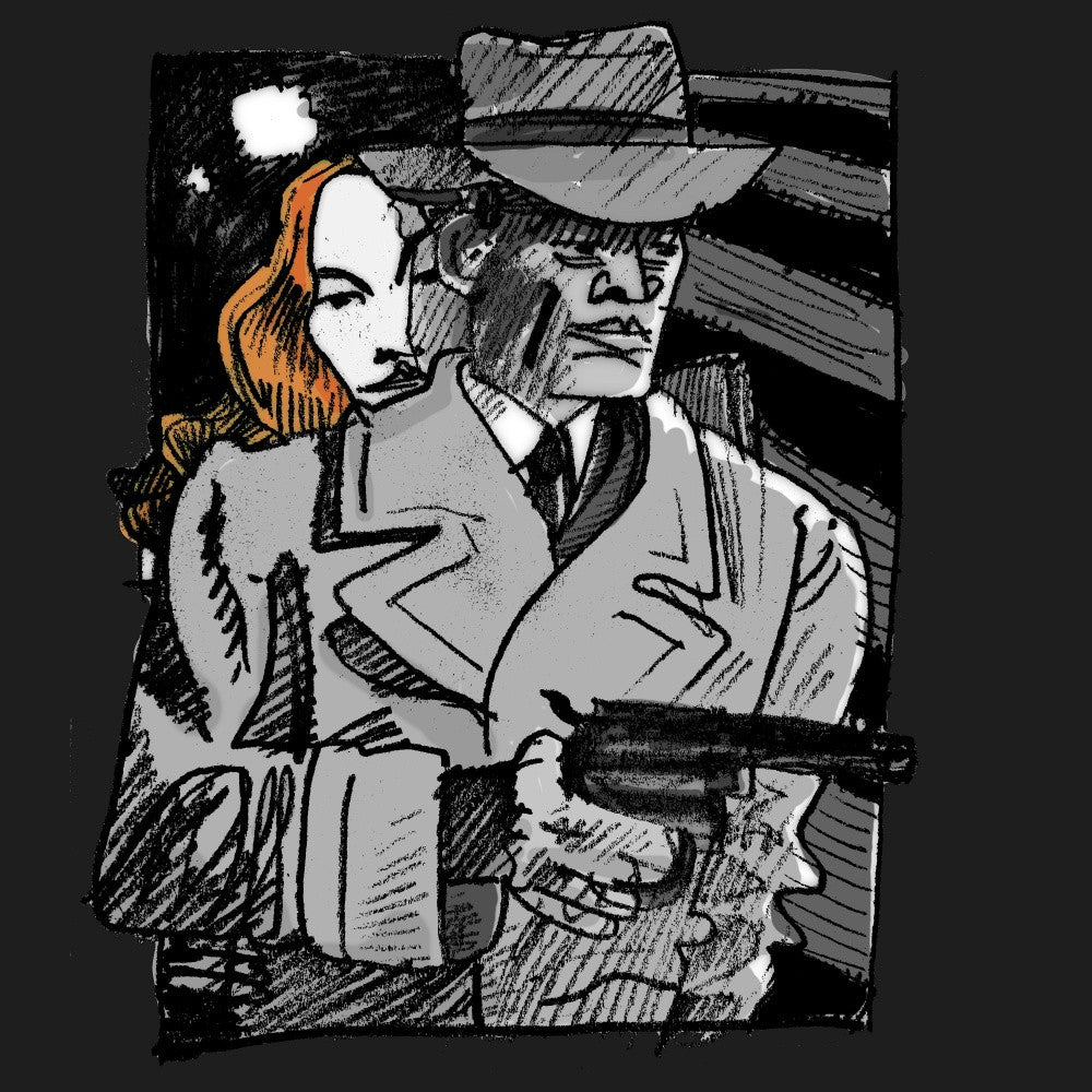 Noir Gun Drawn