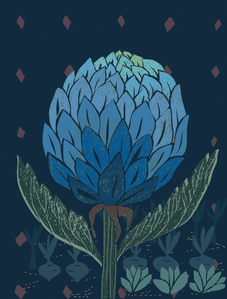 Artichoke dark blue