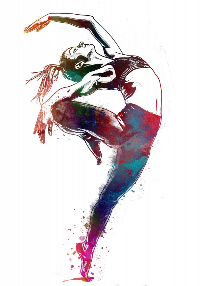 Gymnastics sport art