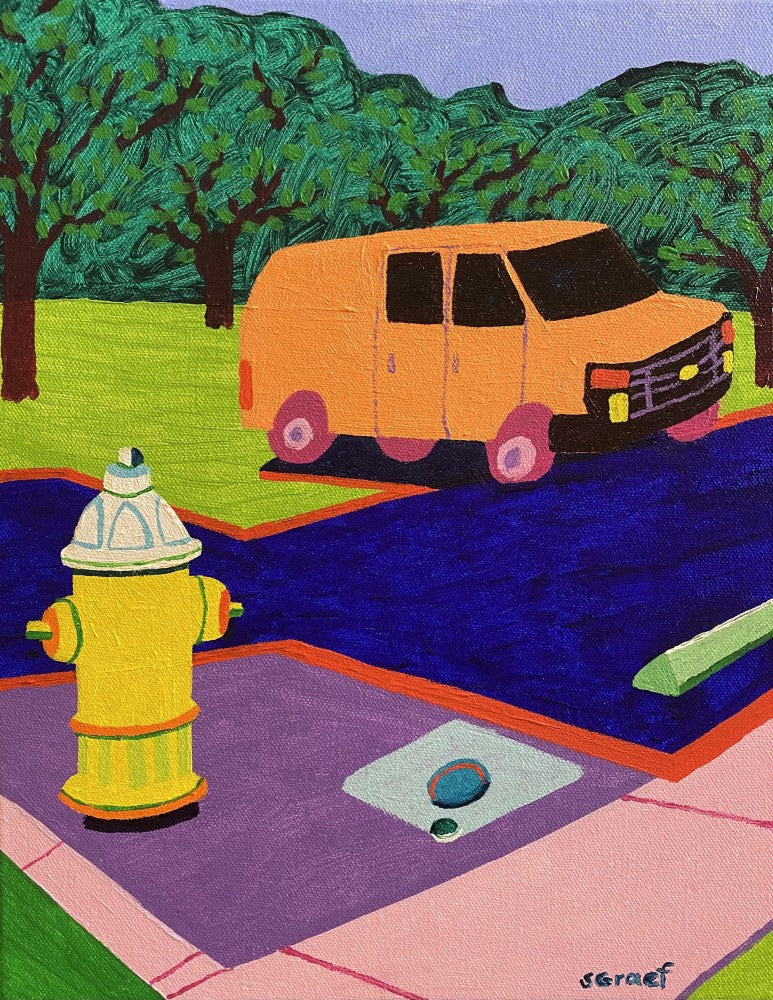 Fire Hydrant and Truck