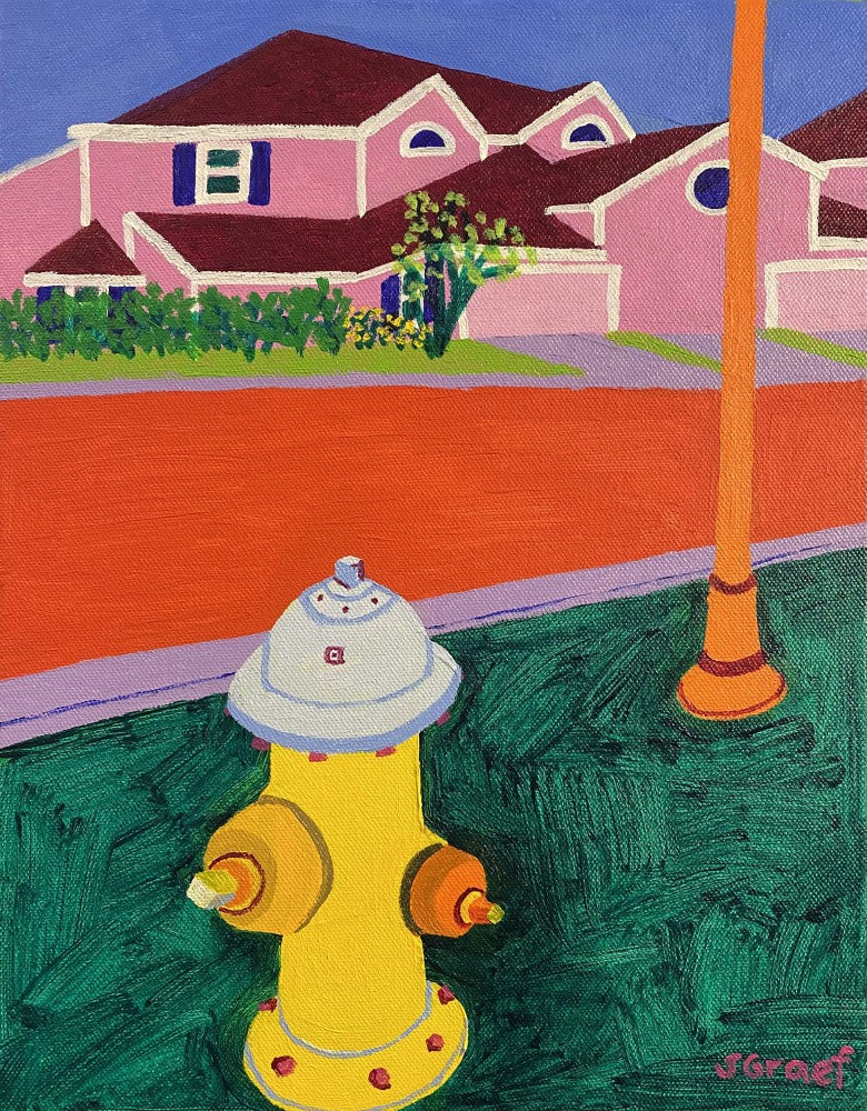 Fire Hydrant on Jacob Court