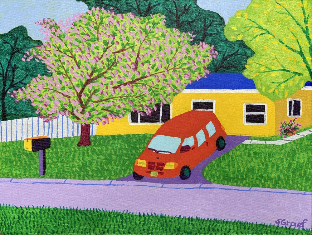 Tree With Pink Flowers