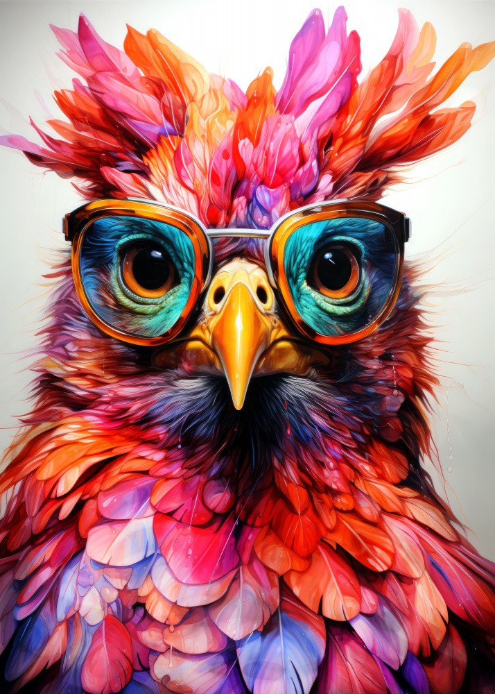 Bird Watercolor Animal Art (2)