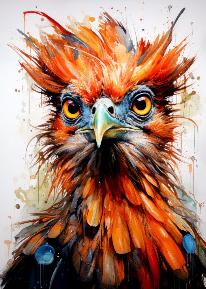 Bird Watercolor Animal Art (3)