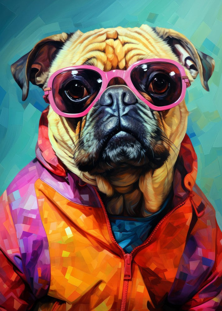 Dog Watercolor Animal Art