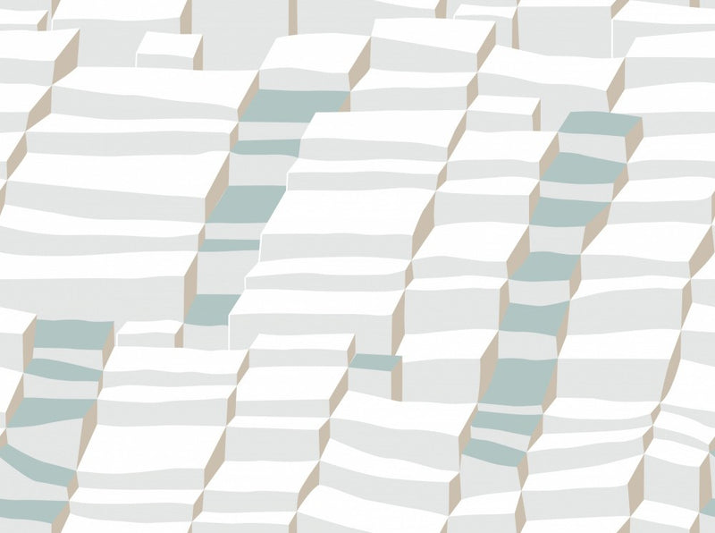 City life always up soft grey pattern