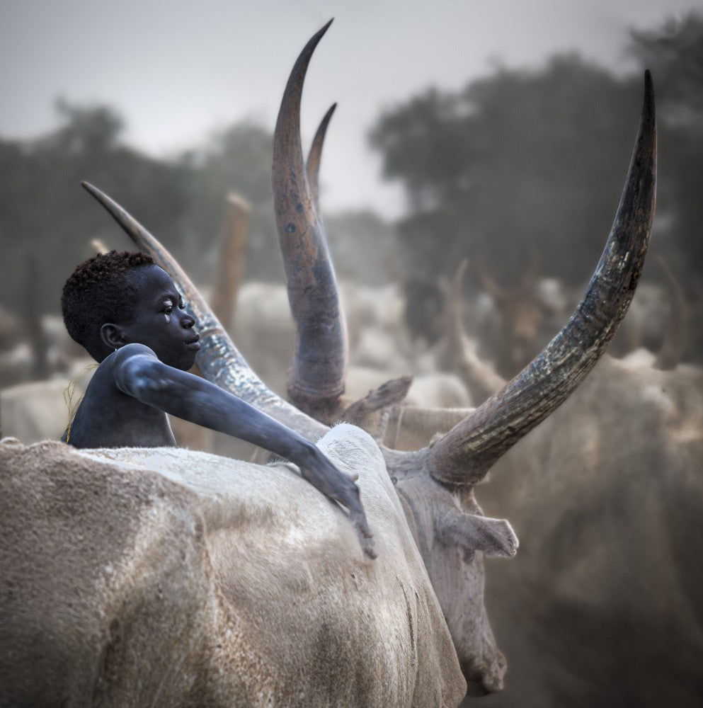 Mundari boy portrait, South Sudan