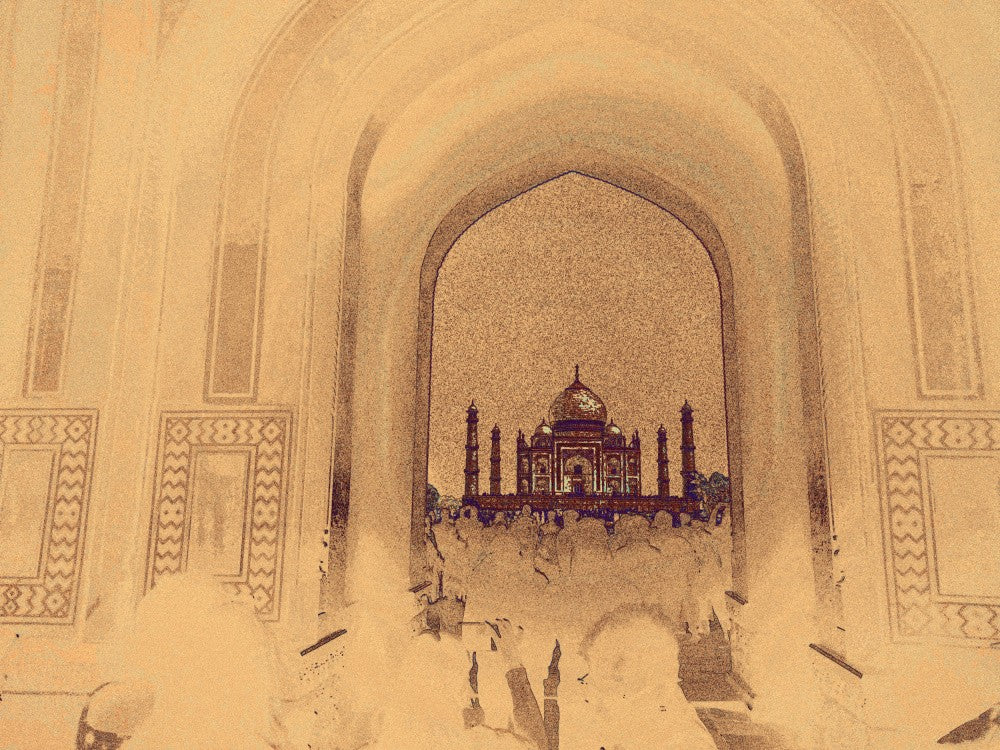 Sepia Taj Majesty