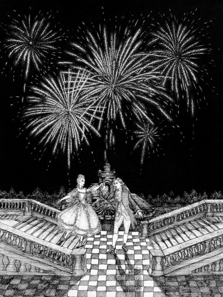 A Dance In the Garden Large