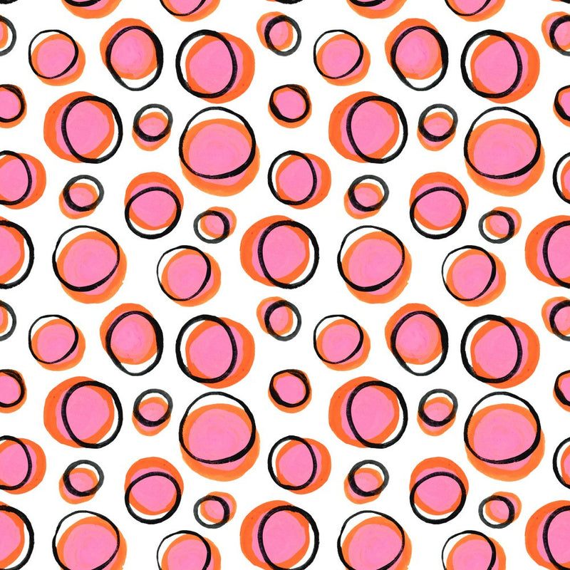 Circling Pink Orange