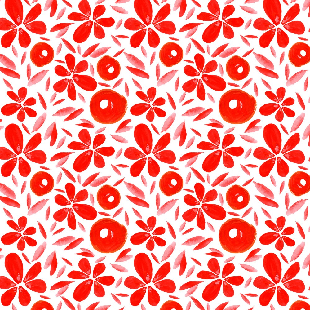 Flowery Red