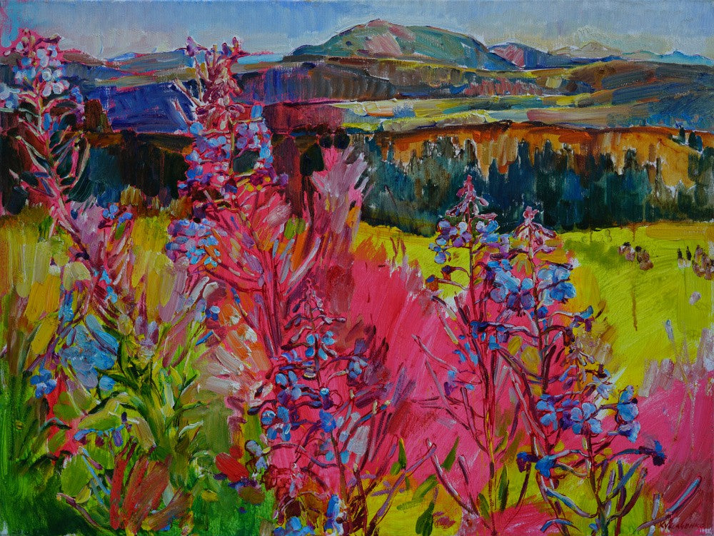 Flowers in the mountains