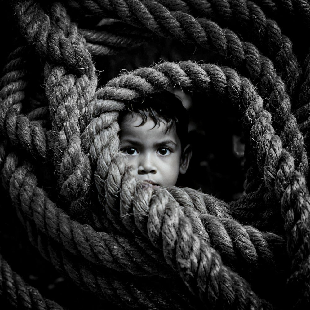abandoned child