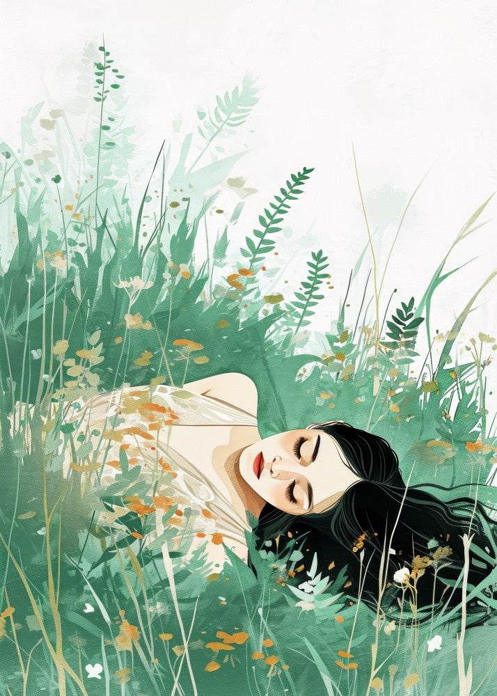 Relax Time Slepping woman