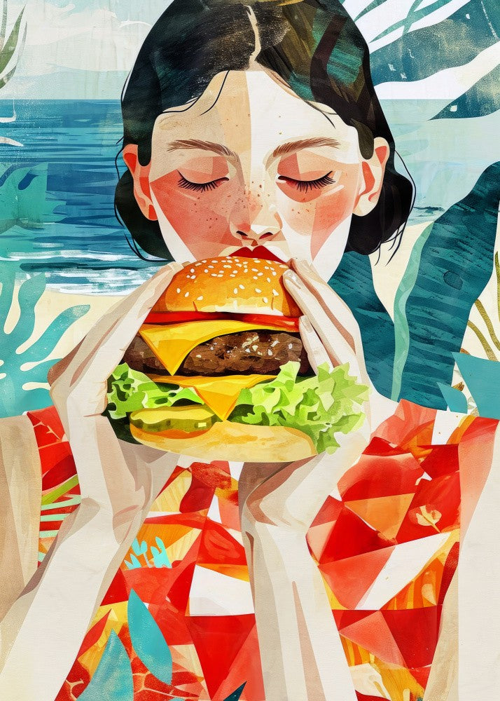 Taste Eating woman