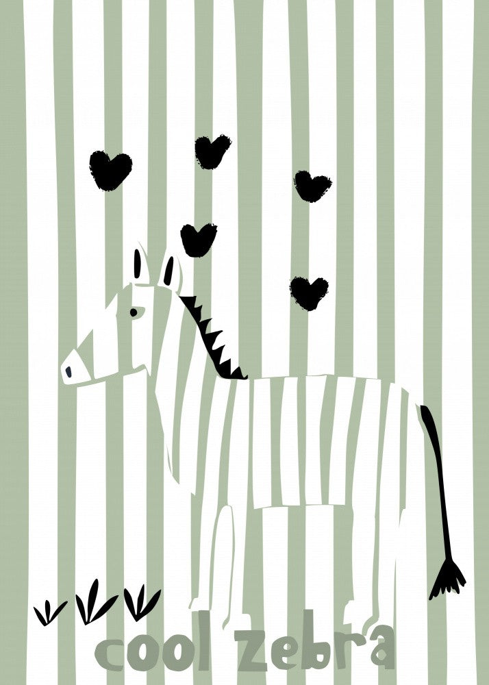 Cooles Zebra