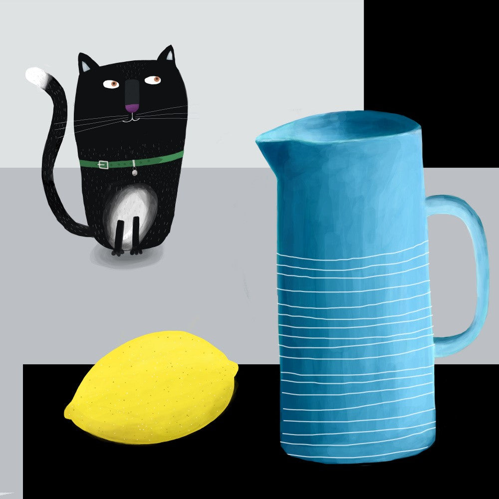 Dal 325a Cat Lemon 30x37