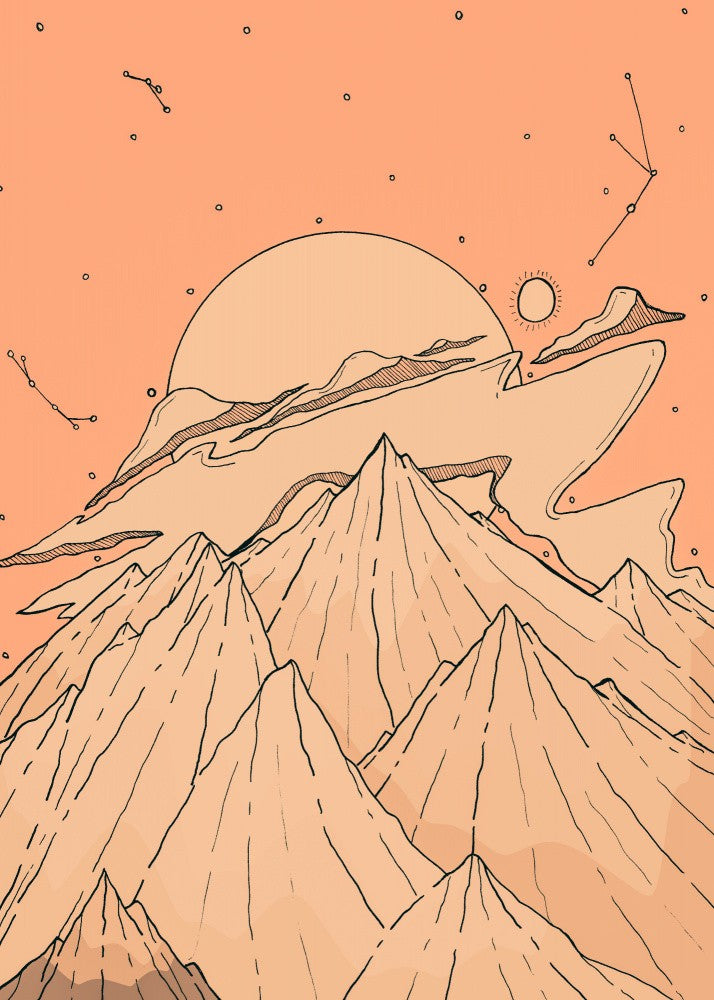 Peach Cloud Peaks