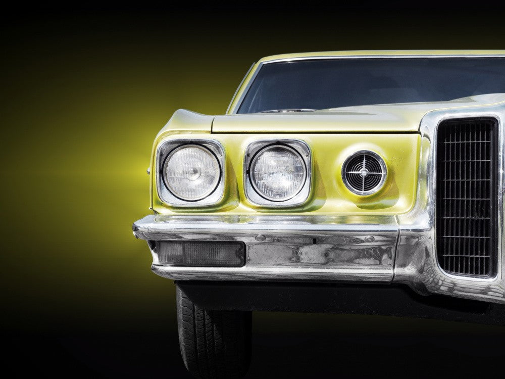 American classic car Bonneville 1970 Front