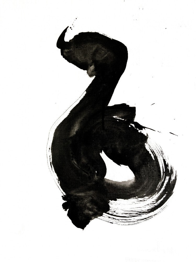Abstract Black Stroke