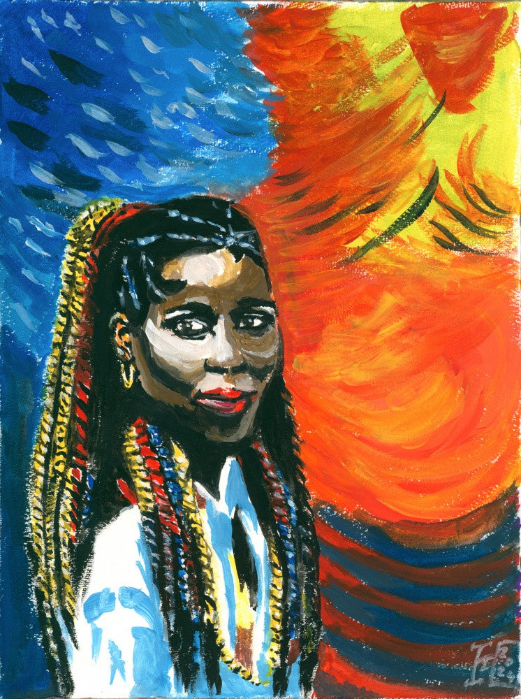 Afrikanische Frau 3