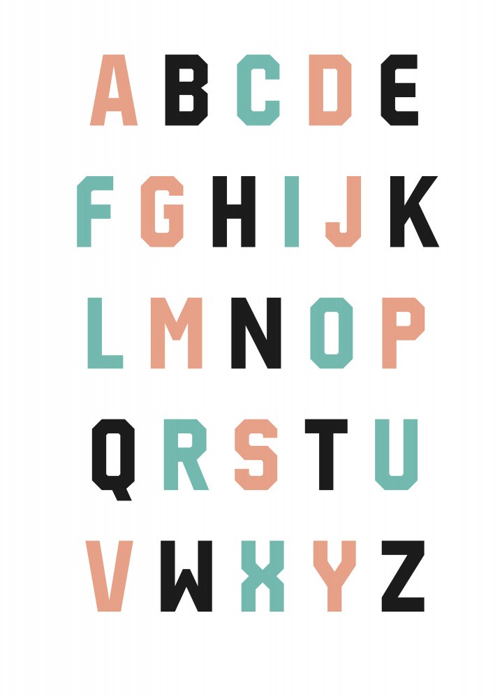 Typography Alphabet #4
