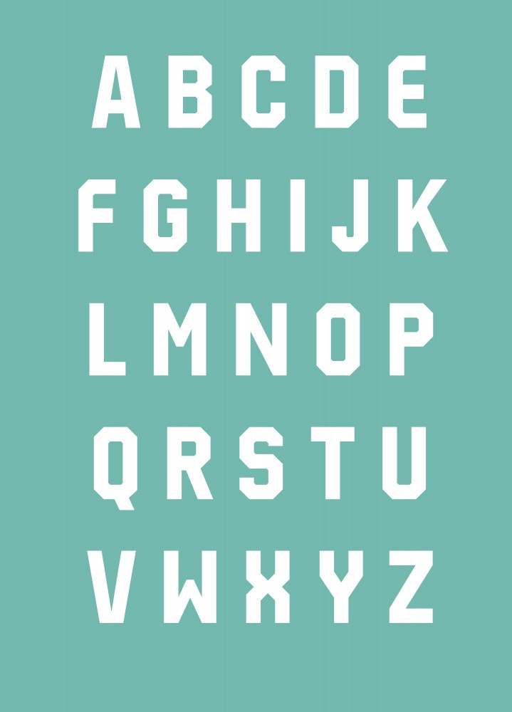 Typography Alphabet #5