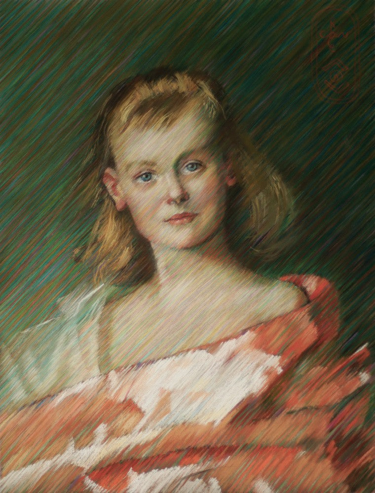 Portrait of Princess Wilhelmina (tribute To Thérèse Schwartze) - 23-08-24