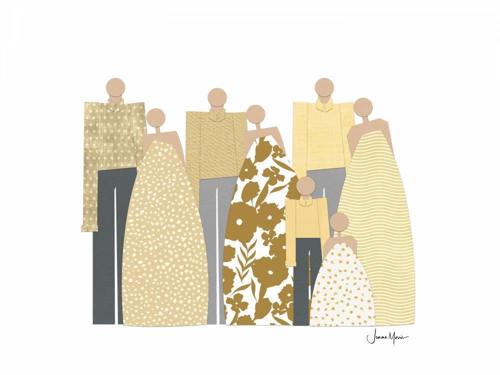Family Reunion in Mustard Yellow