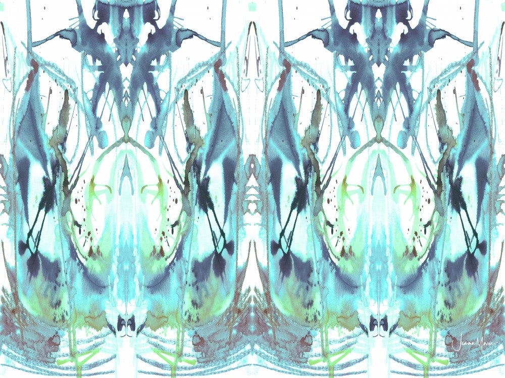 Poseidon in Sea Green