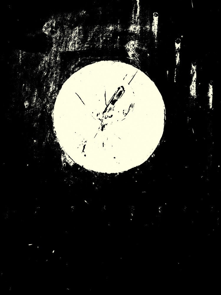 Bold White Circle