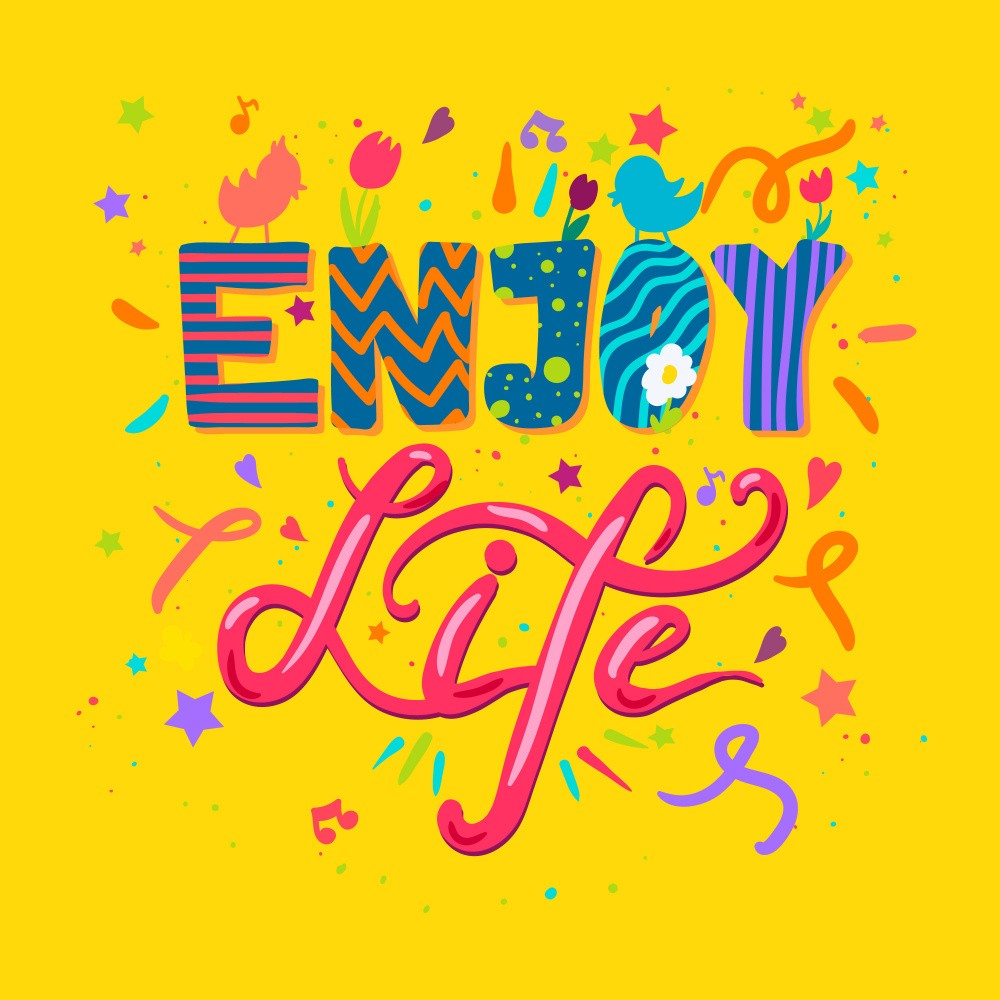 Colorful Joyful Message