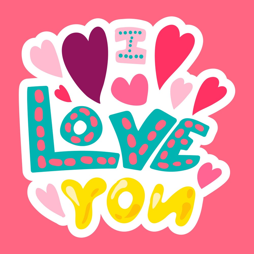 I Love You With Hearts