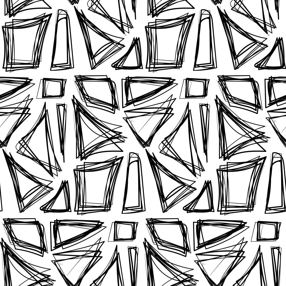 Black And White Geometric Pattern