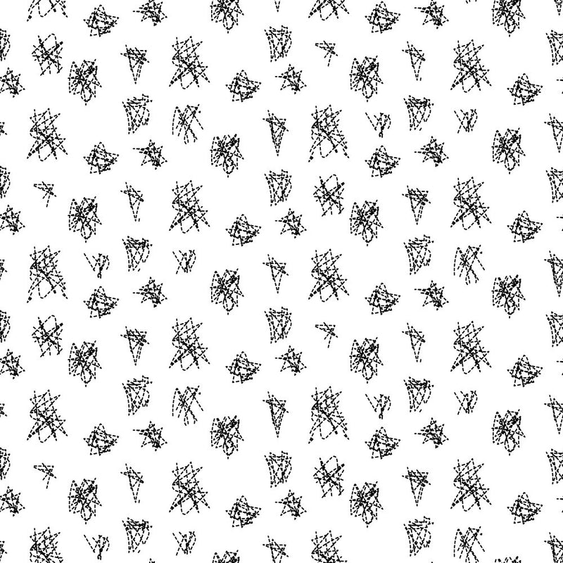 Intricate Black Line Patterns