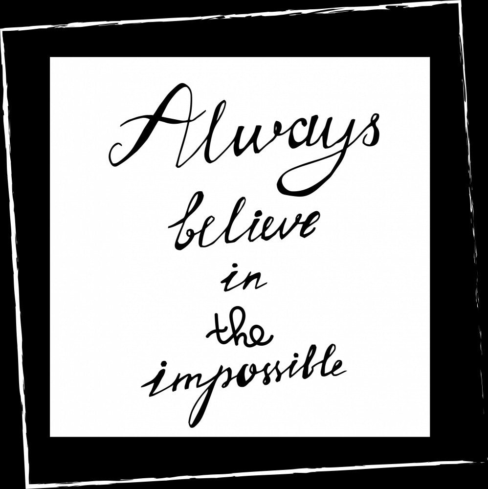 Positive Hand Drawn Quote By Barsrsind