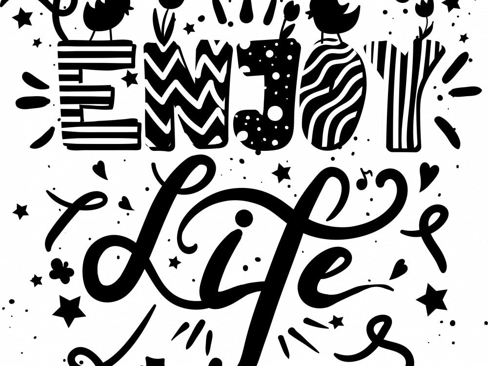 Positive Hand Drawn Quote By Barsrsind