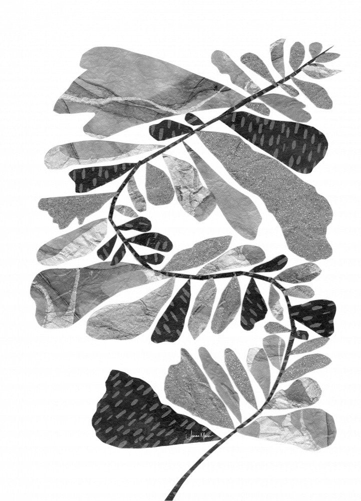 Green Plant 2 Signed Blk White 300dpi 16x22