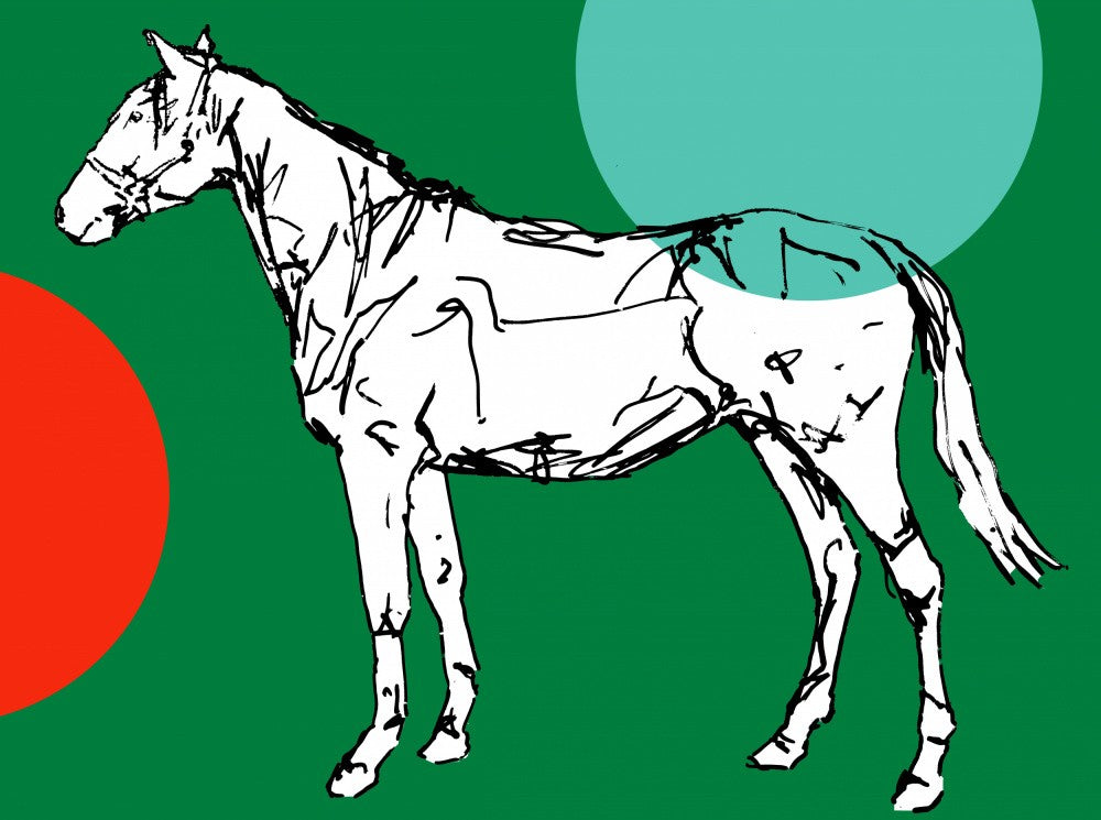 Un Cheval Très Moderne à Pois 2