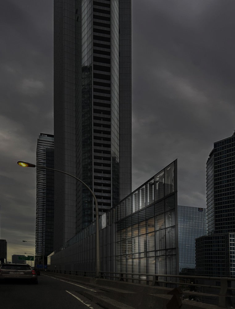 Highrise by highway