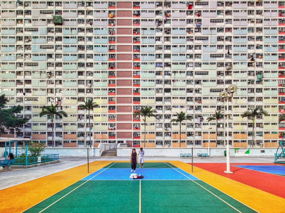 Colorful Public Housing Estate