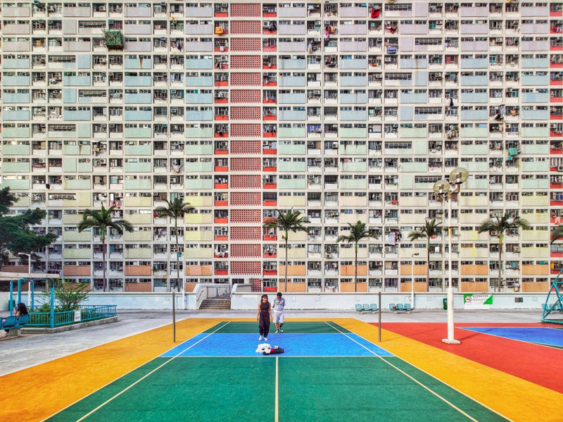 Colorful Public Housing Estate