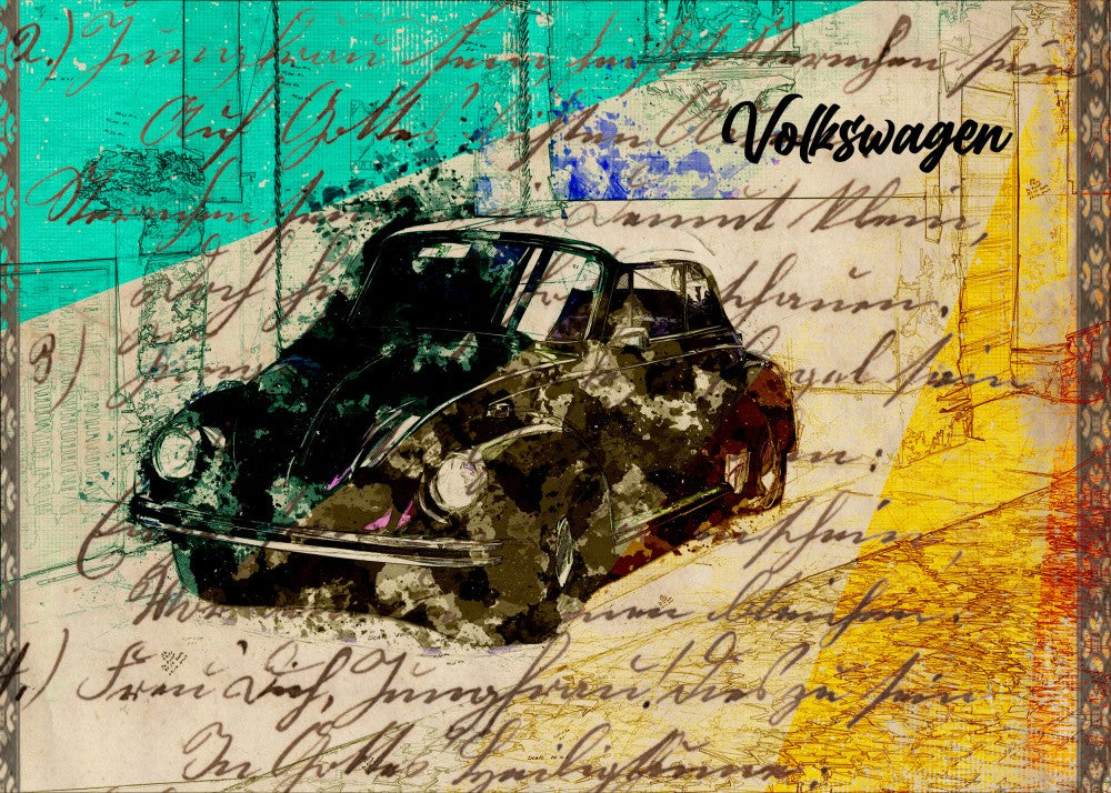 Carte Postale Old Car