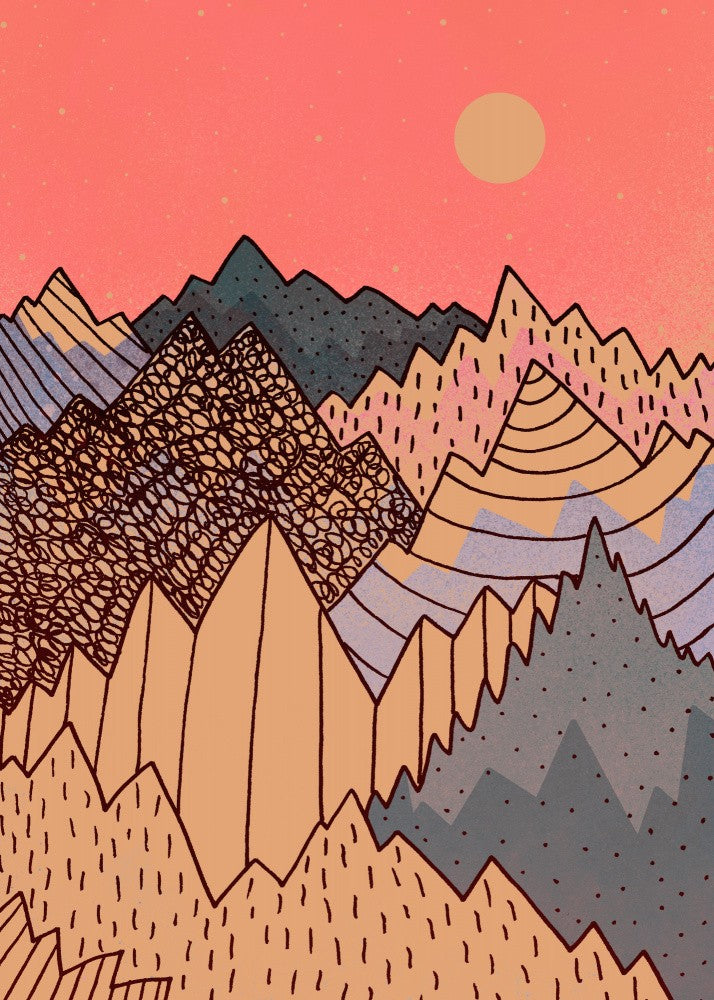 The Jagged Peaks of Autumn