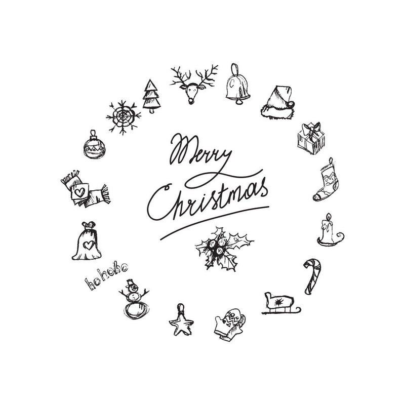 Christmas Pattern Cartoon