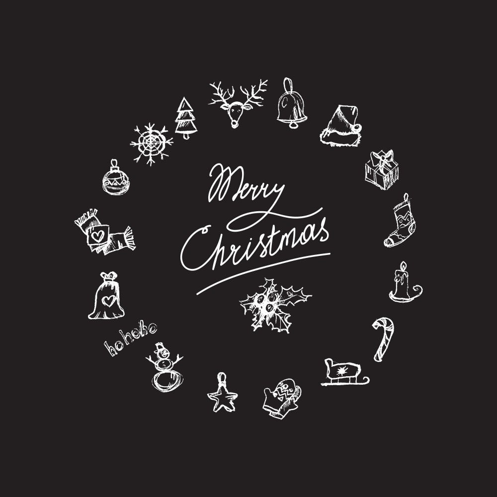 Christmas Pattern Cartoon