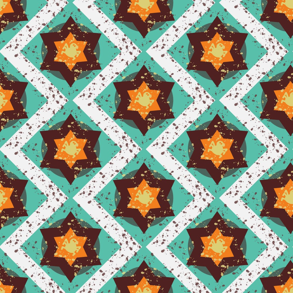 Starry Tiled Mosaic