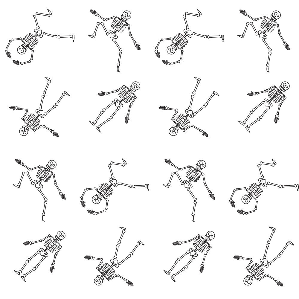 Dancing Skeletons Patterns