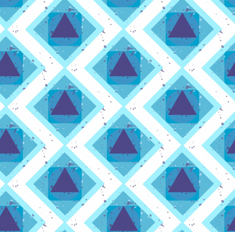 Patterns In Blue