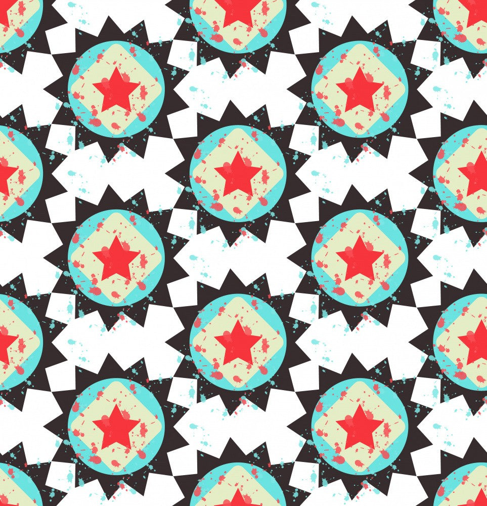 Vibrant Geometric Pattern